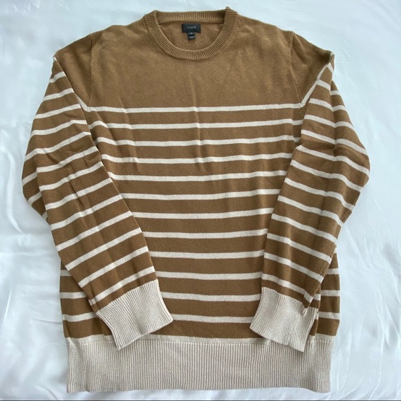 J. Crew Striped Lightweight Sweater - Picture 1 of 3